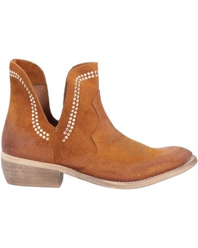 Divine Follie Ankle Boots - Brown