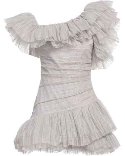 Elisabetta Franchi Mini Dress - Gray