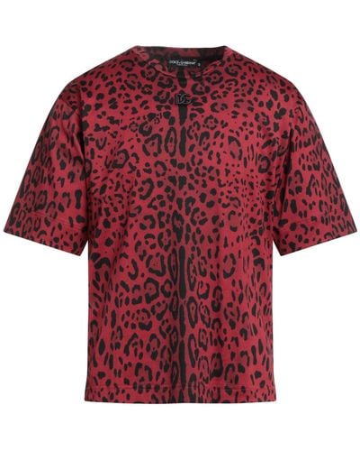 Dolce & Gabbana Camiseta - Rojo