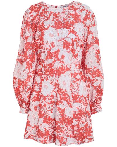 TOPSHOP Robe courte - Rouge