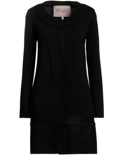 SIMONA CORSELLINI Overcoat & Trench Coat - Black