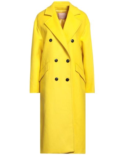 Twin Set Manteau long - Jaune