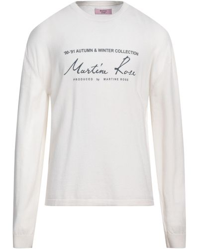 Martine Rose Sweater - White