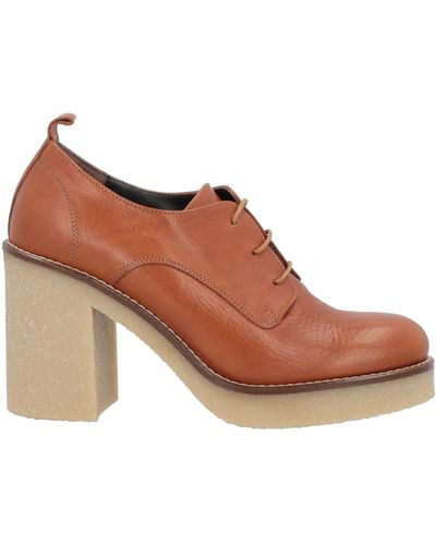 Laura Bellariva Lace-up Shoes - Brown