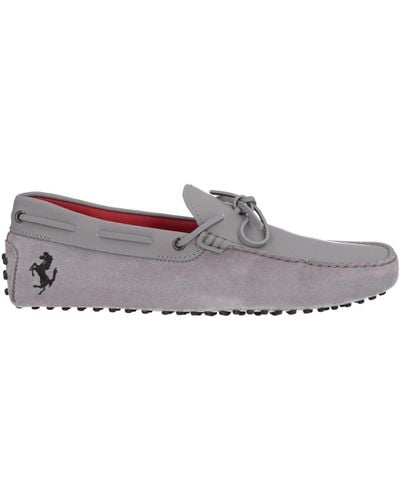Tod's For Ferrari Loafers - Grey