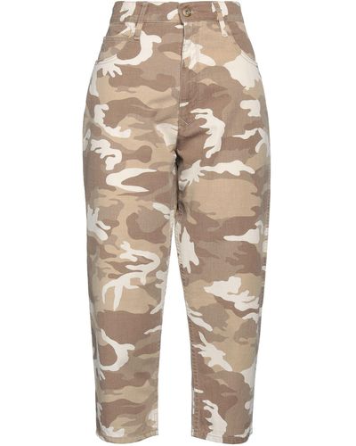 CYCLE Cropped Trousers - Natural
