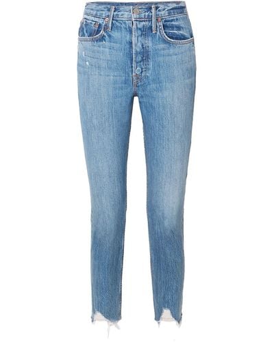 GRLFRND Pantalon en jean - Bleu