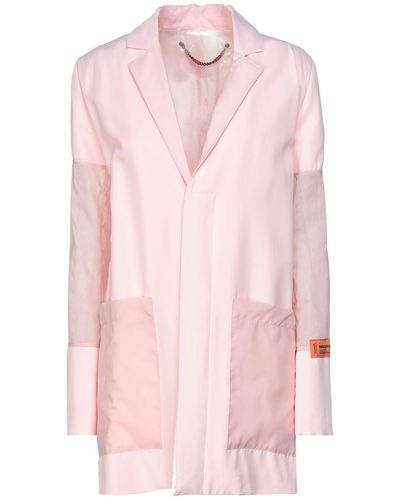 Heron Preston Suit Jacket - Pink