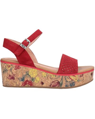 Stonefly Mules & Clogs - Red