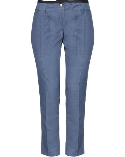 Femme By Michele Rossi Cropped Jeans - Blau