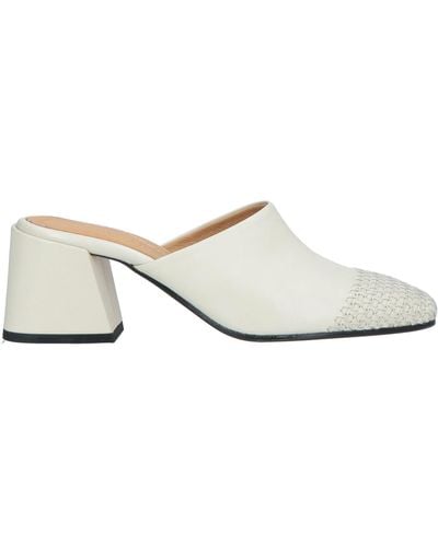 Pomme D'or Mules & Clogs - White