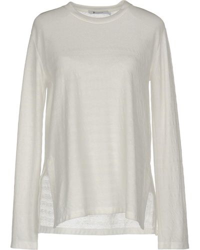 T By Alexander Wang Pullover - Blanc