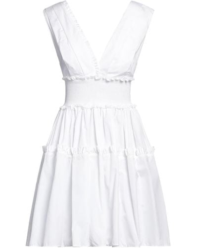 Fausto Puglisi Mini Dress - White