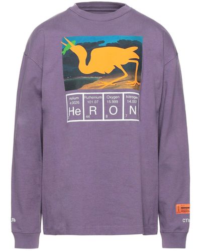 Heron Preston Sweatshirt - Purple