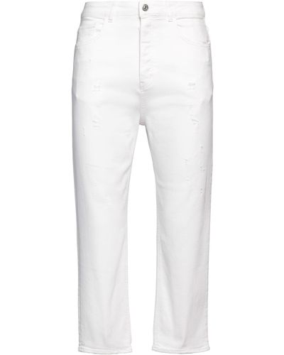 Haikure Pantaloni Jeans - Bianco