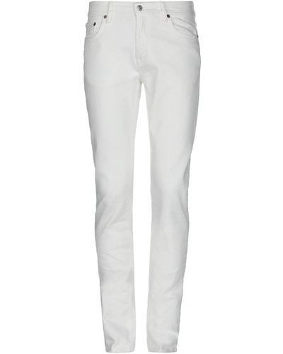 Acne Studios Pantalon en jean - Blanc