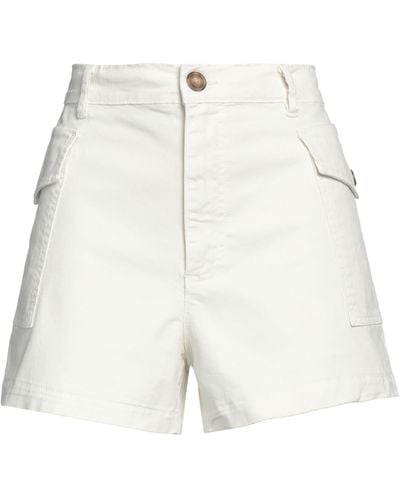 FRAME Shorts & Bermuda Shorts - White