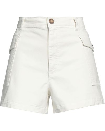 FRAME Shorts E Bermuda - Bianco