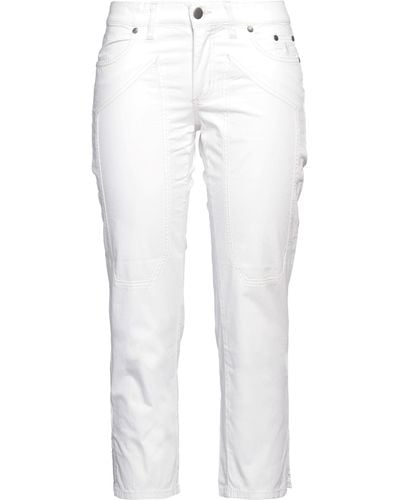 Jeckerson Cropped Trousers - White