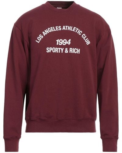 Sporty & Rich Sweatshirt - Red