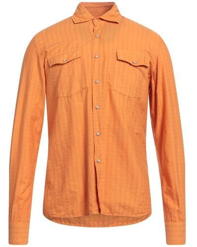 Original Vintage Style Hemd - Orange