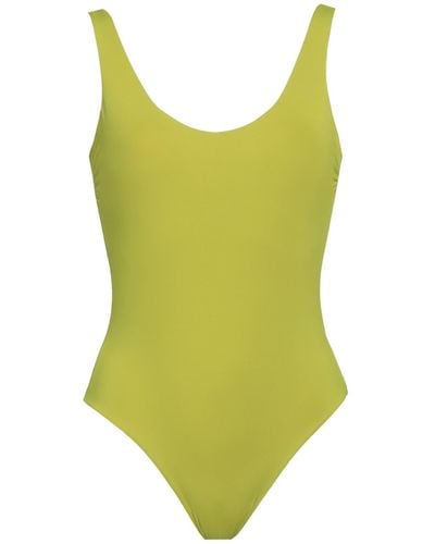 Fisico One-piece Swimsuit - Green