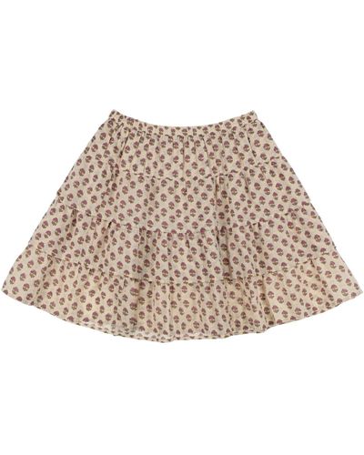 Bonton Mini Skirt - Natural