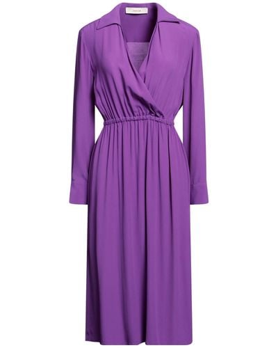 Jucca Midi Dress - Purple