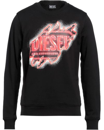 DIESEL Sweatshirt - Schwarz