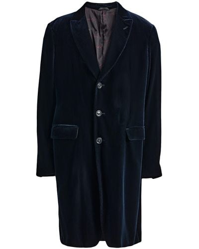 Giorgio Armani Overcoat & Trench Coat - Blue