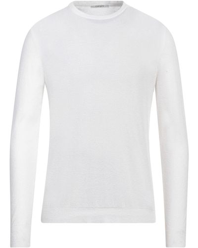 Kangra Sweater Cotton, Polyamide - White