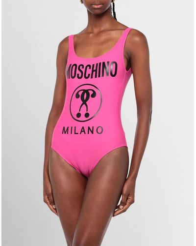 Moschino One-piece Swimsuit - Pink