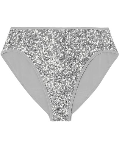 Norma Kamali Bikini Bottoms & Swim Briefs - Grey