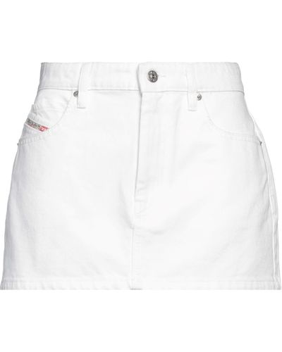 DIESEL Mini Skirt - White