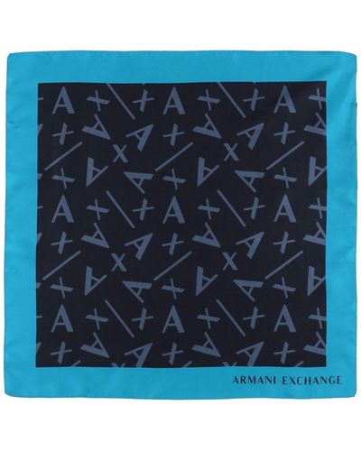 Armani Exchange Scarf - Blue