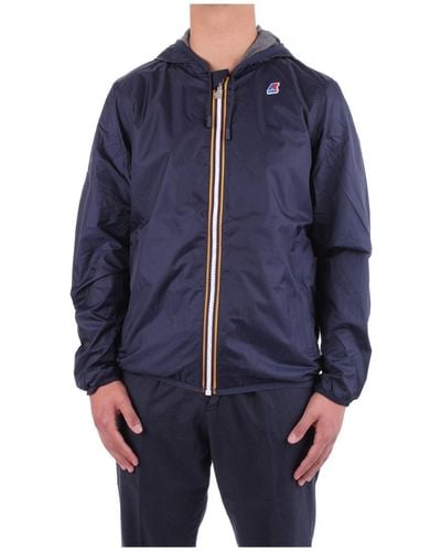 K-Way Manteau long - Bleu