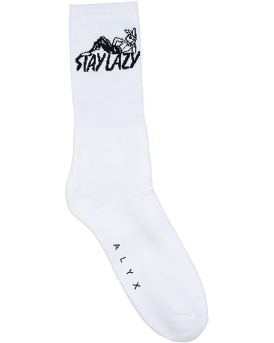 1017 ALYX 9SM Socks & Hosiery - White