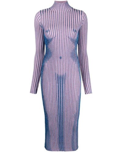 Jean Paul Gaultier Dresses > day dresses > midi dresses - Violet