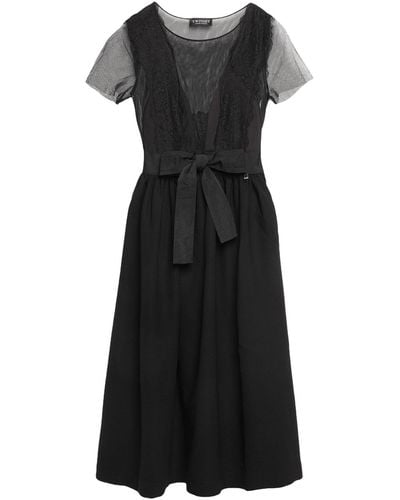 Twin Set Midi Dress - Black