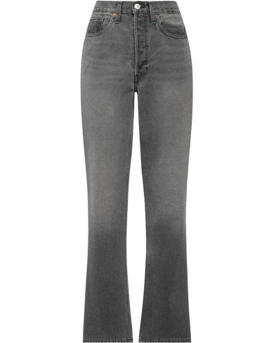 RE/DONE Pantaloni Jeans - Grigio