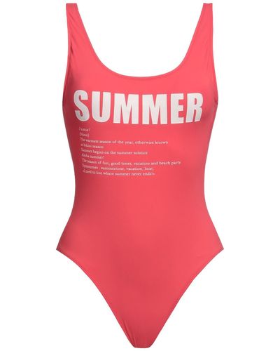 Banana Moon One-piece Swimsuit - Red