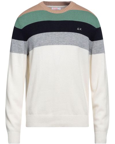 Sun 68 Pullover - Bianco