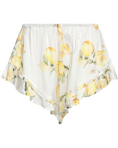 For Love & Lemons Shorts & Bermuda Shorts - White