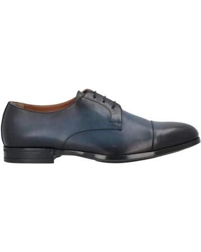 Doucal's Lace-up Shoes - Blue