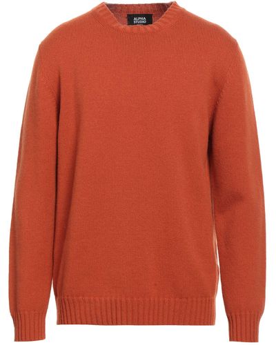 Alpha Studio Pullover - Naranja