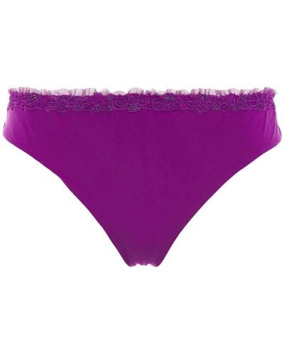La Perla Thong - Purple