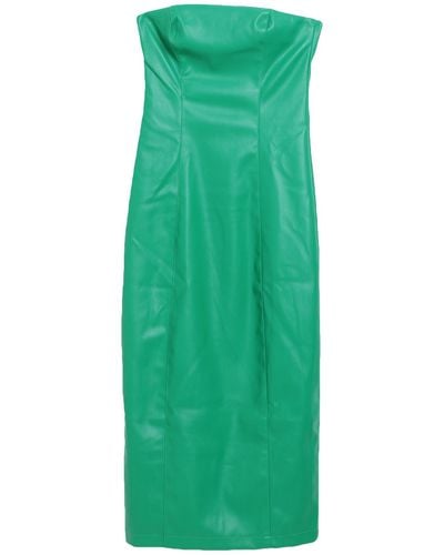 NA-KD Midi Dress - Green