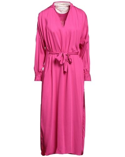 Le Sarte Pettegole Midi Dress - Pink