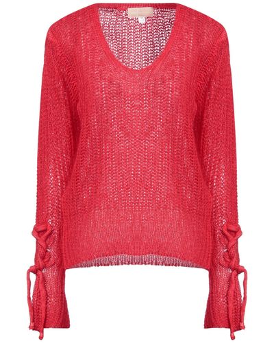 120% Lino Sweater - Red