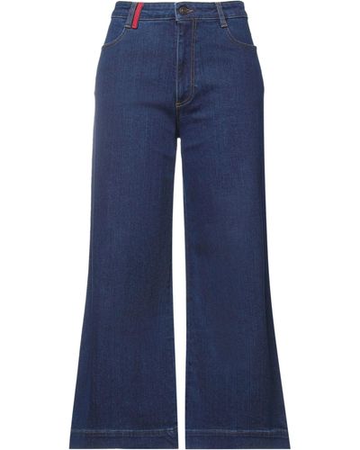 Ports 1961 Denim Trousers - Blue